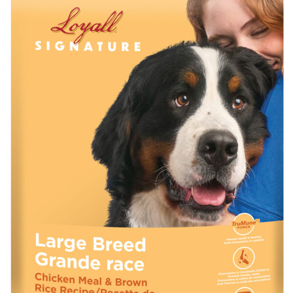 Loyall - Nourriture super premium | Chien adulte Grande race - Poulet et riz 13.8kg