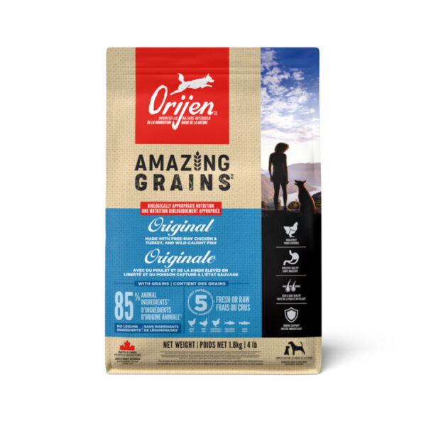 ORIJEN - Amazing Grains | Originale pour chien