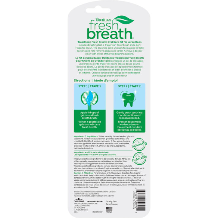 Fresh Breath – Kit dentaire pour grand chien – Image 2