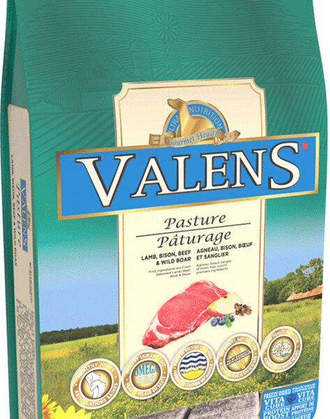 Valens nourriture pour chien pâturage