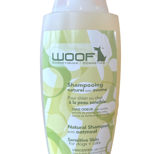 Woof - Shampoing naturel inodore avec avoine | 325ml