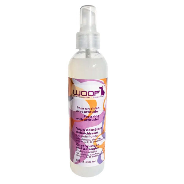 Woof - Vaporisateur démêlant à la lavande fruitée | 250ml