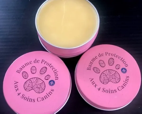 Aux 4 Soins Canin - Baume de protection - 50g