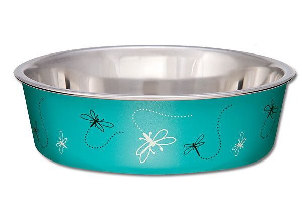 Loving Pets Bella, Bol Libellule Turquoise