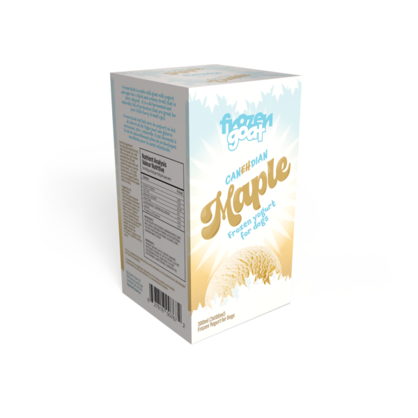 Big Country Raw - Yogourt de lait de chèvre glacé | CanEHdian Maple - 300 ml