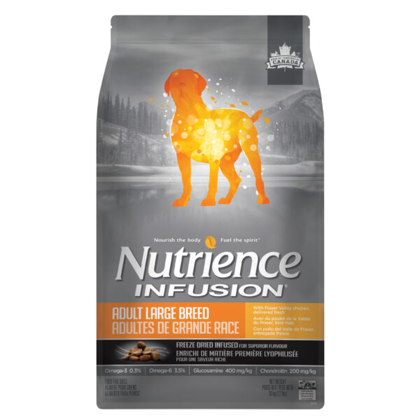 Nutrience - Infusion pour chiens adultes de grande race - Poulet 10 kg