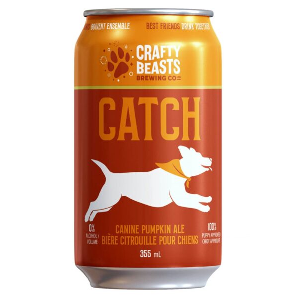 Crafty Beasts - Bière Citrouille Catch pour chien - 355ml