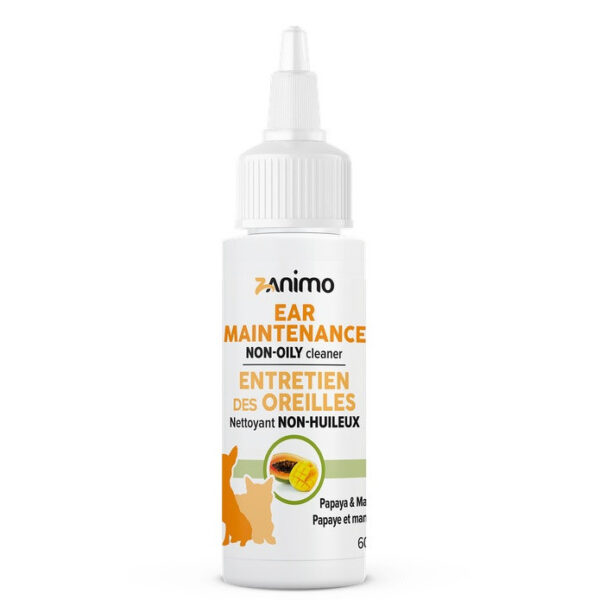 Zanimo - Entretien des oreilles - sans huiles | Chien et chat -Payaye - 60ml