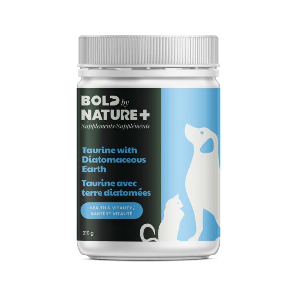 Bold By Nature+ | Suppléments Santé & Vitalité - Taurine Avec Terre De Diatomées 210g
